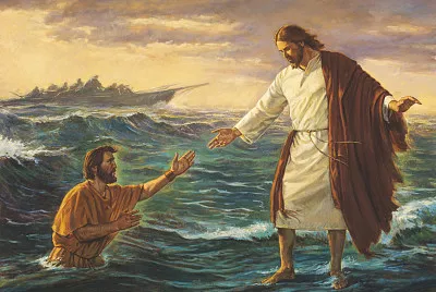 JESÃšS CAMINA SOBRE EL AGUA