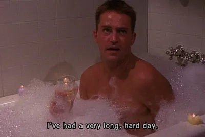 I 've had a very long, hard day.