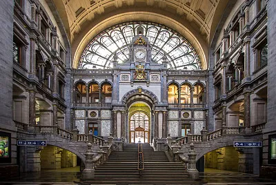 gare d 'Anvers - Belgique