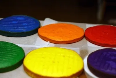 bolos coloridos
