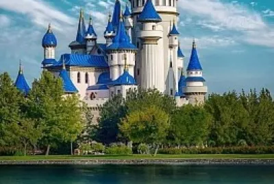 Castillo y cisnes