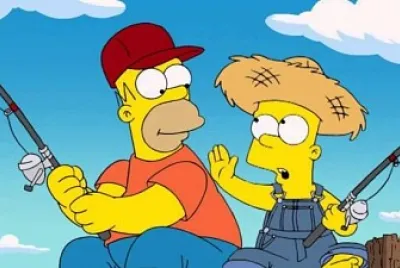 Bart y Homero