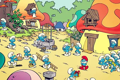 los pitufos jigsaw puzzle