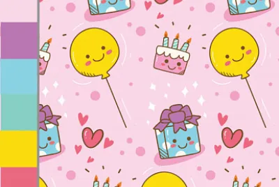 Festa De AniversÃ¡rio Com Paleta