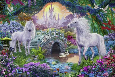 Valley of the Unicorns jigsaw puzzle