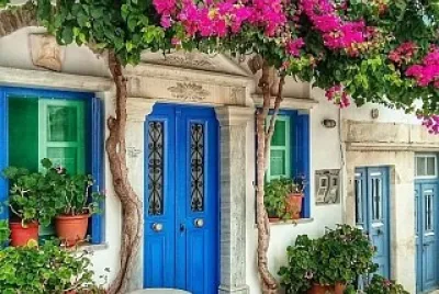 Grecia Santorini casa jigsaw puzzle