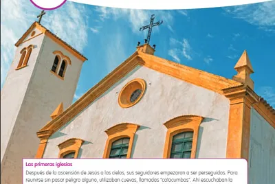 Iniciamos con el trabajo sobre la iglesia.