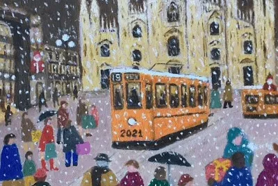 Milano sotto la neve