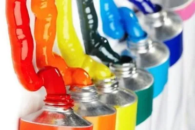 Rainbow paints