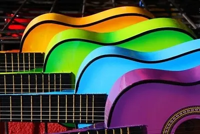 Rainbow guitars