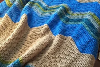 Blue/Gray Ripple