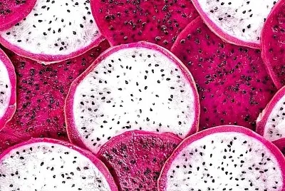 Pink dragon fruit jigsaw puzzle