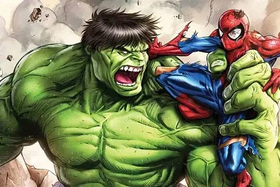 SPIDERMAN VS HULK