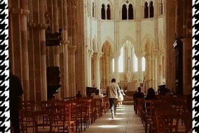 Basilique de VÃ¨zelay Solstice d 'Ã©tÃ©
