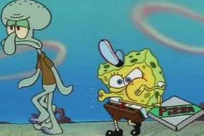 bob esponja la pizza de don cangrejo