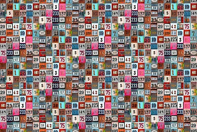 House numbers.