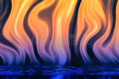 Fire out of water.