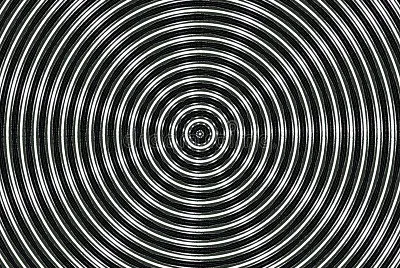 Black metal circcular abstract
