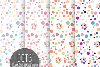 Polka Dot Seamless pattern