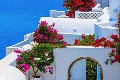 santorinisland jigsaw puzzle