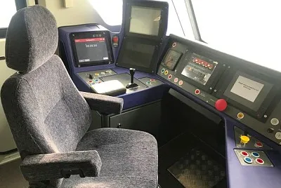 the train drivers seat