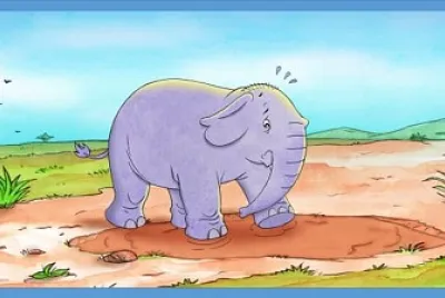 O elefante em apuros