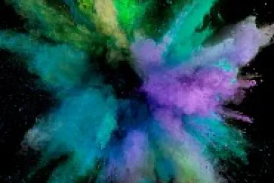 polvo de colores