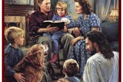 פאזל של Jesus no meu lar