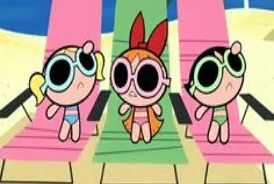 chicas superpoderosas playa