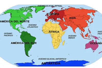 La Tierra y sus continentes