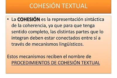 cohesiÃ³n textual