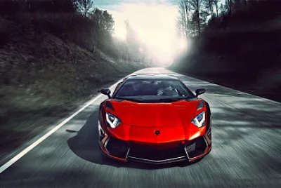 CAR RED