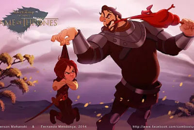 Arya e Sandor