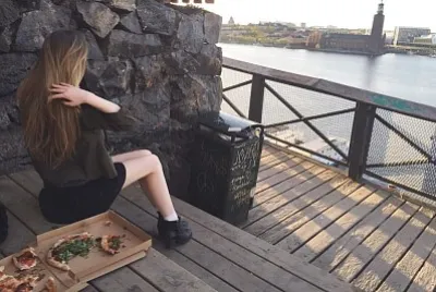 ate pizza