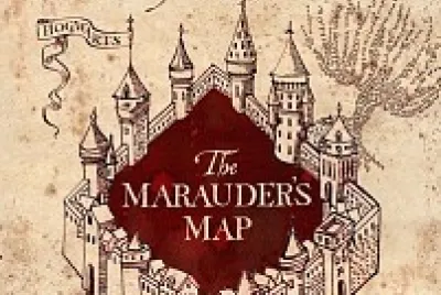 Harry Potter Mapa do Maroto