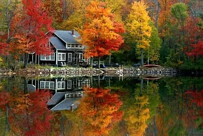miroir d 'automne