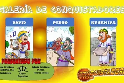 GalerÃ­a de conquistadores: David, Pedro, NehemÃ­as