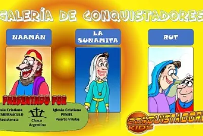 GalerÃ­a de conquistadores: NaamÃ¡n, Rut,la sunamita