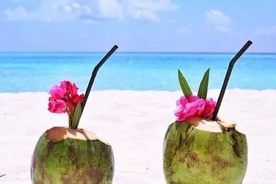 Beach coconuts