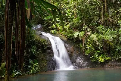 Short waterfall