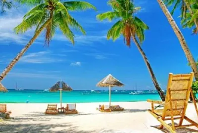 Tropical paradise jigsaw puzzle