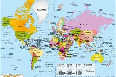 Mapa del mundo