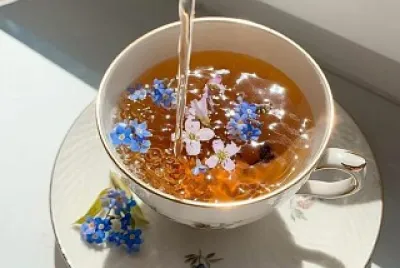Flowery tea