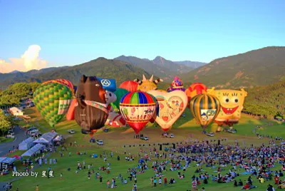 Hot air balloon in Taiwan jigsaw puzzle