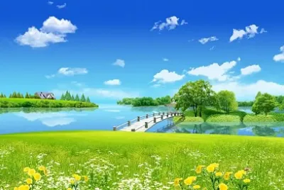 paisaje de campo