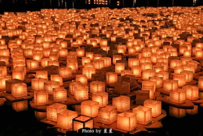 Water lamp Festival in Taiwan jigsaw puzzle