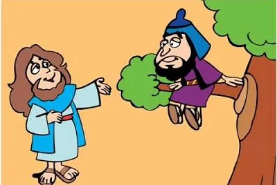 Jesus e Zaqueu