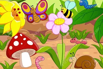 jardin florido