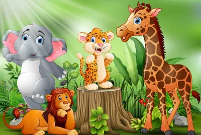 animales salvajes jigsaw puzzle