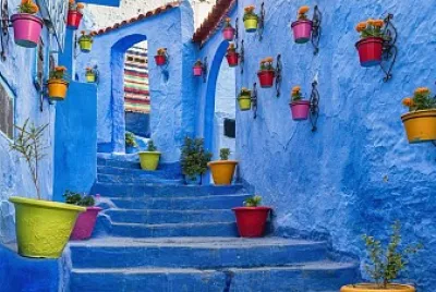 escalerAzul jigsaw puzzle